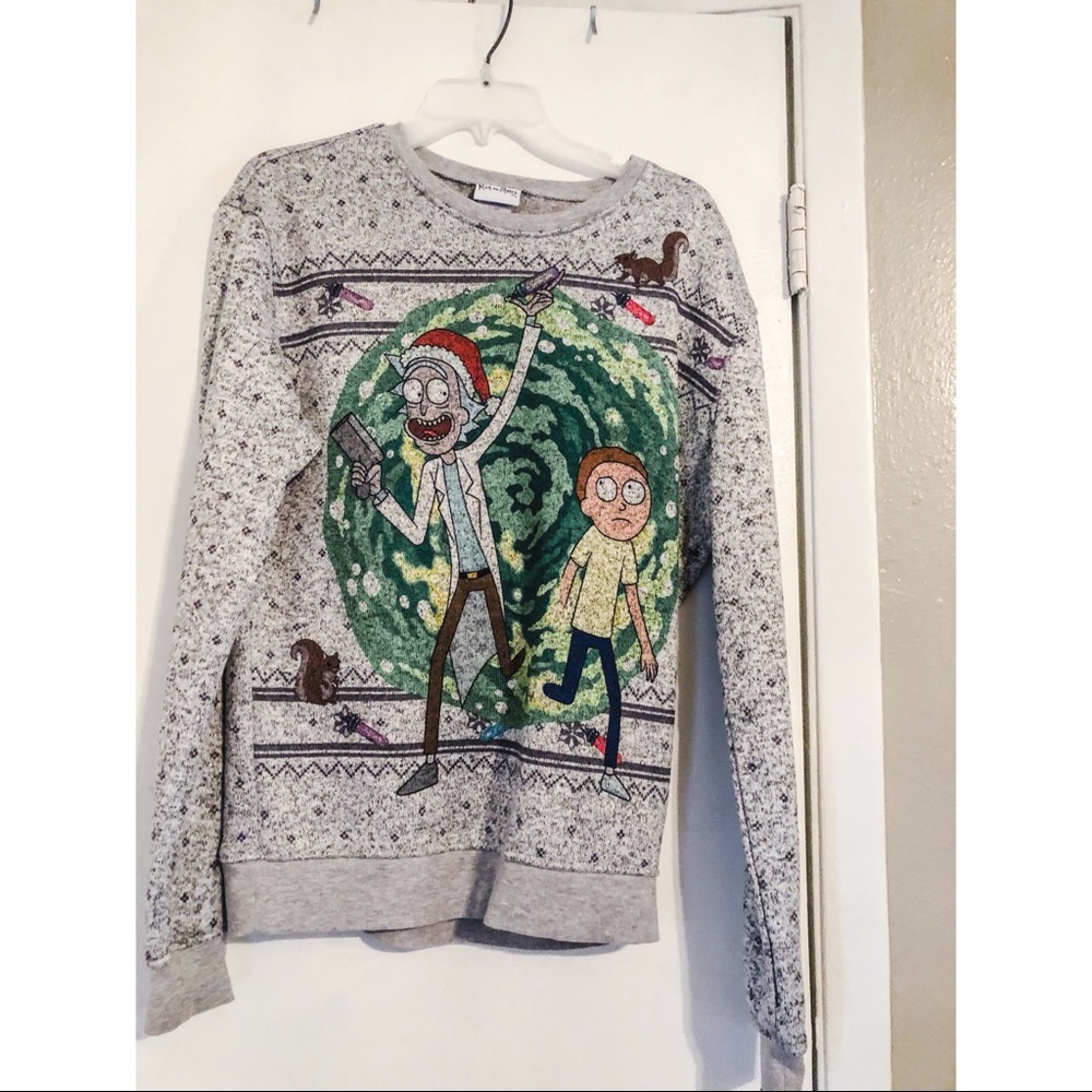 Rick and morty sweater